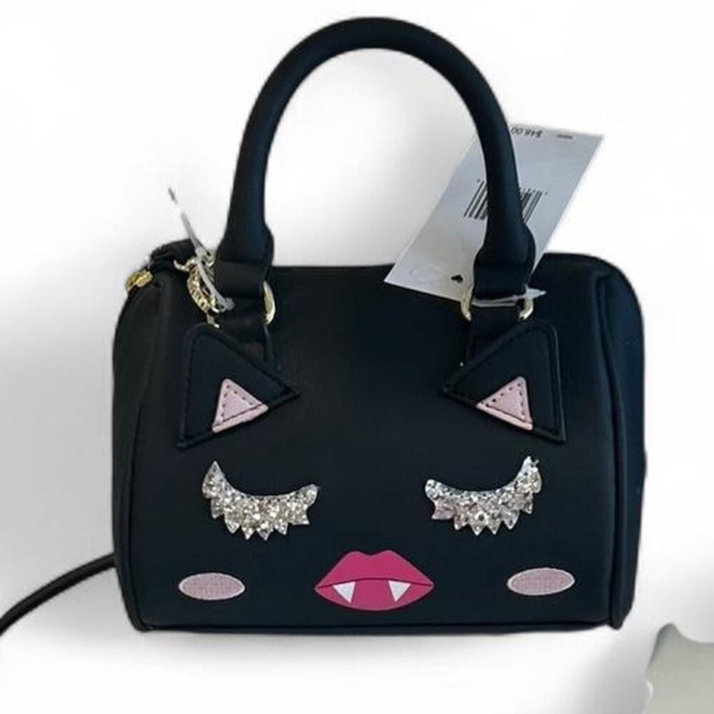 Betsey Johnson Small Bat Purse | Cute Statement Crossbody/Clutch